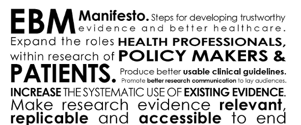 Il manifesto EBM per migliorare l'assistenza sanitaria: la Fondazione GIMBE pubblica la versione italiana ufficiale