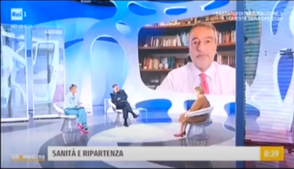 Sanita' e ripartenza, Uno Mattina - 27/09/2021 Rai 1